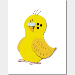 Cute Budgie Posters and Art